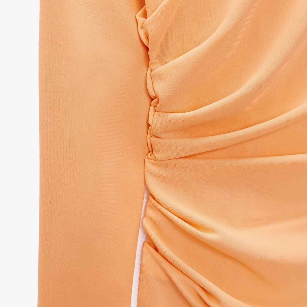 ZARA‎ DRAPED DRESS - Picture 8 of 9